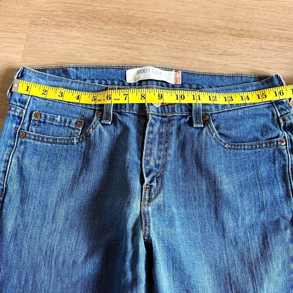 Levi's 515 Boot Cut Jeans Women's 10L Blue Denim Medium Wash - Picture 4 of 8